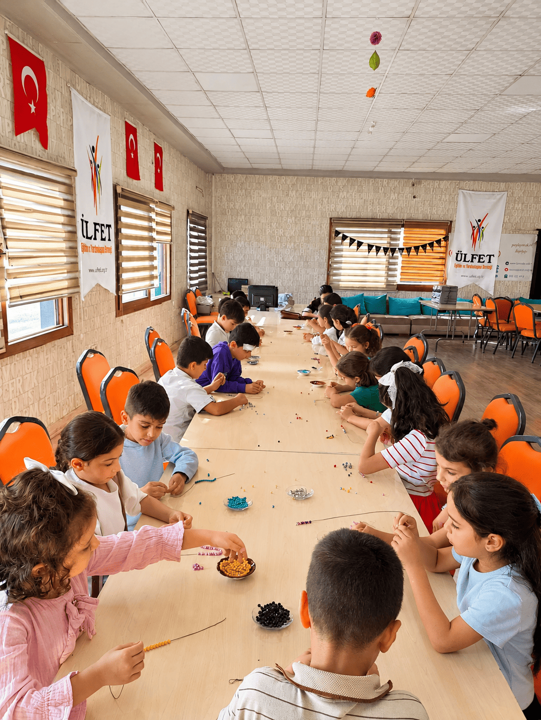 Ülfet’te Hafta Sonu Eğitim, Atölye ve Birim Çalışmalarıyla Geçti