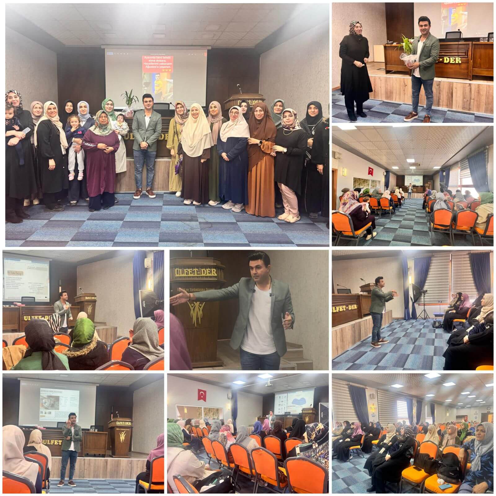  (EKE)'den Eğitimcilere ve Ebeveynlere yönelik, Mesut SEZERBAŞ’ın “Sağlam Bir Toplum İçin Güçlü Çocuklar” konulu semineri