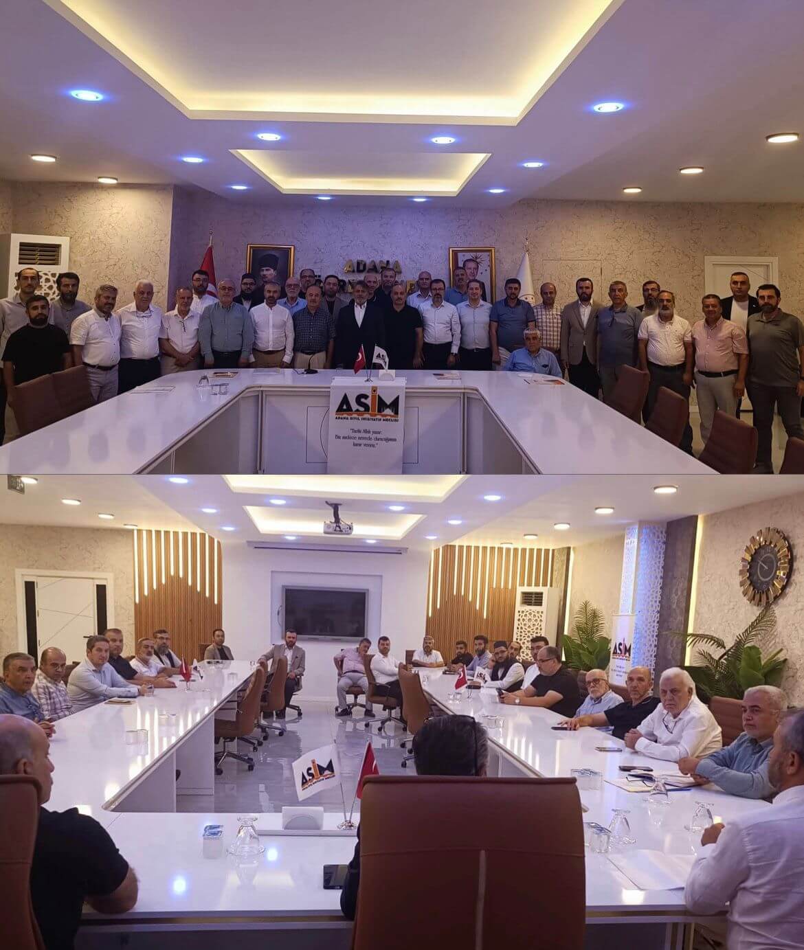 ASİM Ekim Ayı toplantısı Derneğimiz ve üye derneklerin katılımlarıyla Adana İl Milli Eğitim Müdürlüğünde Gerçekleştirildi.