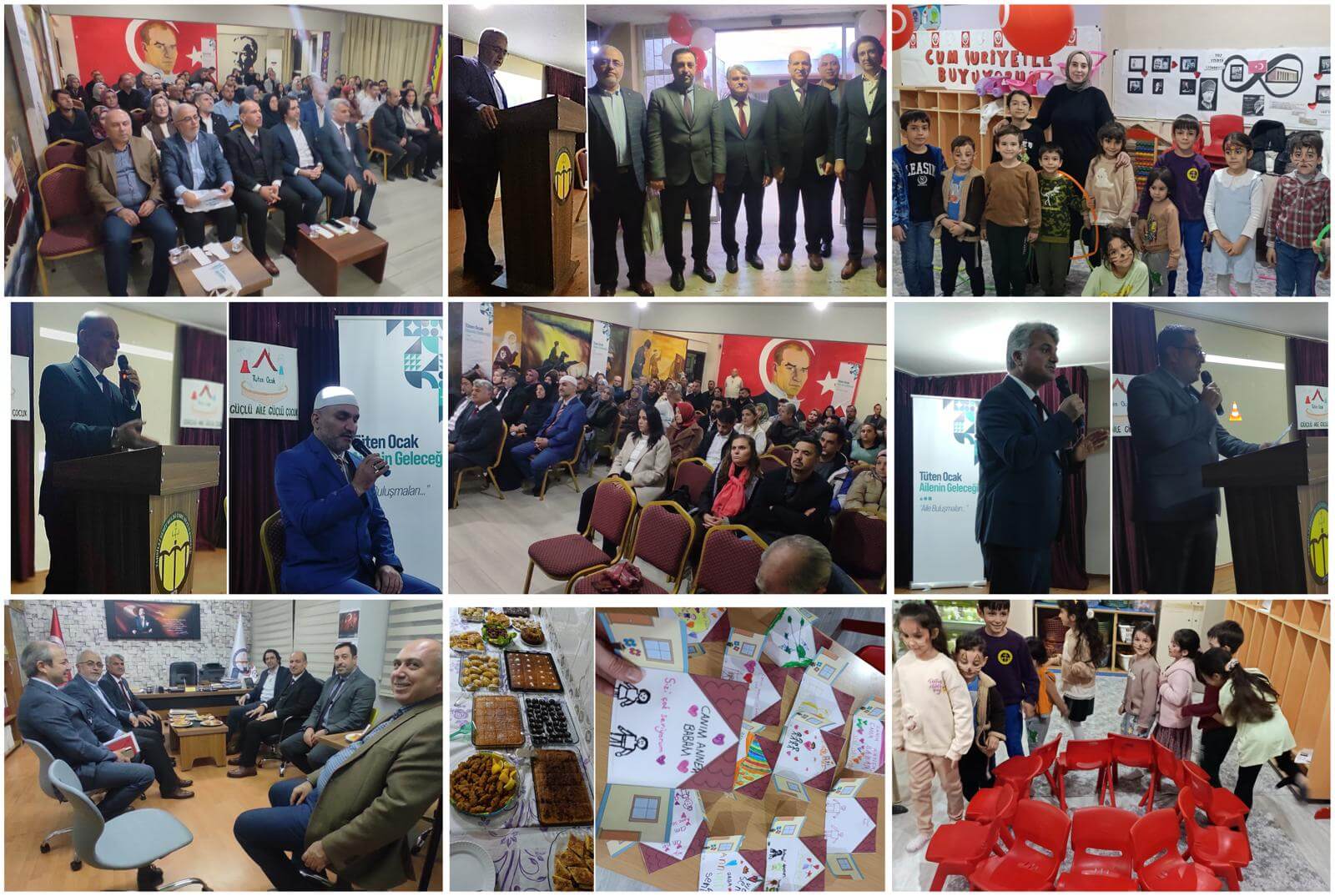 “Tüten Ocak Ailenin Geleceği” Seminerleri Tahsilli Şehit Hulusi Emre Dilci İlkokulu Programı