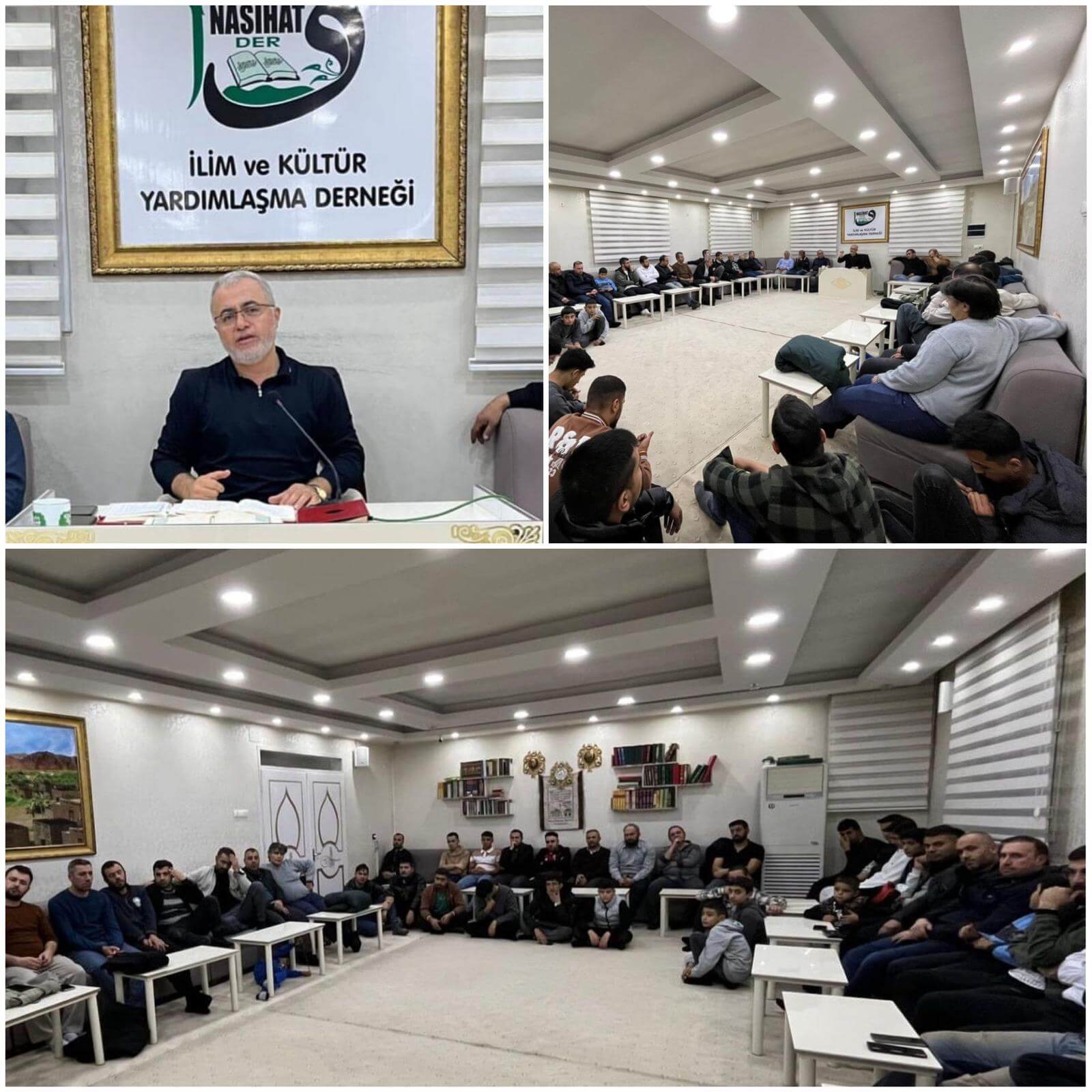 Ülfet Derneği YK Başkanı Gazi Kılıçparlar, Gaziantep Nasihat Derneği söyleşi programına katıldı.