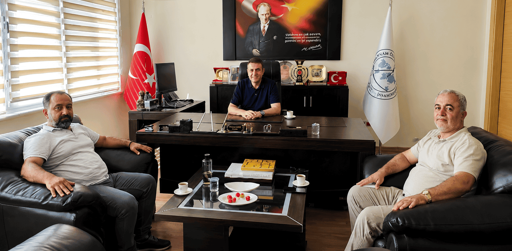 Gaziantep İslam Bilim ve Teknoloji Üniversitesi Rektör Yardımcısı Prof. Dr. Reşit Yıldız’a Ziyaret