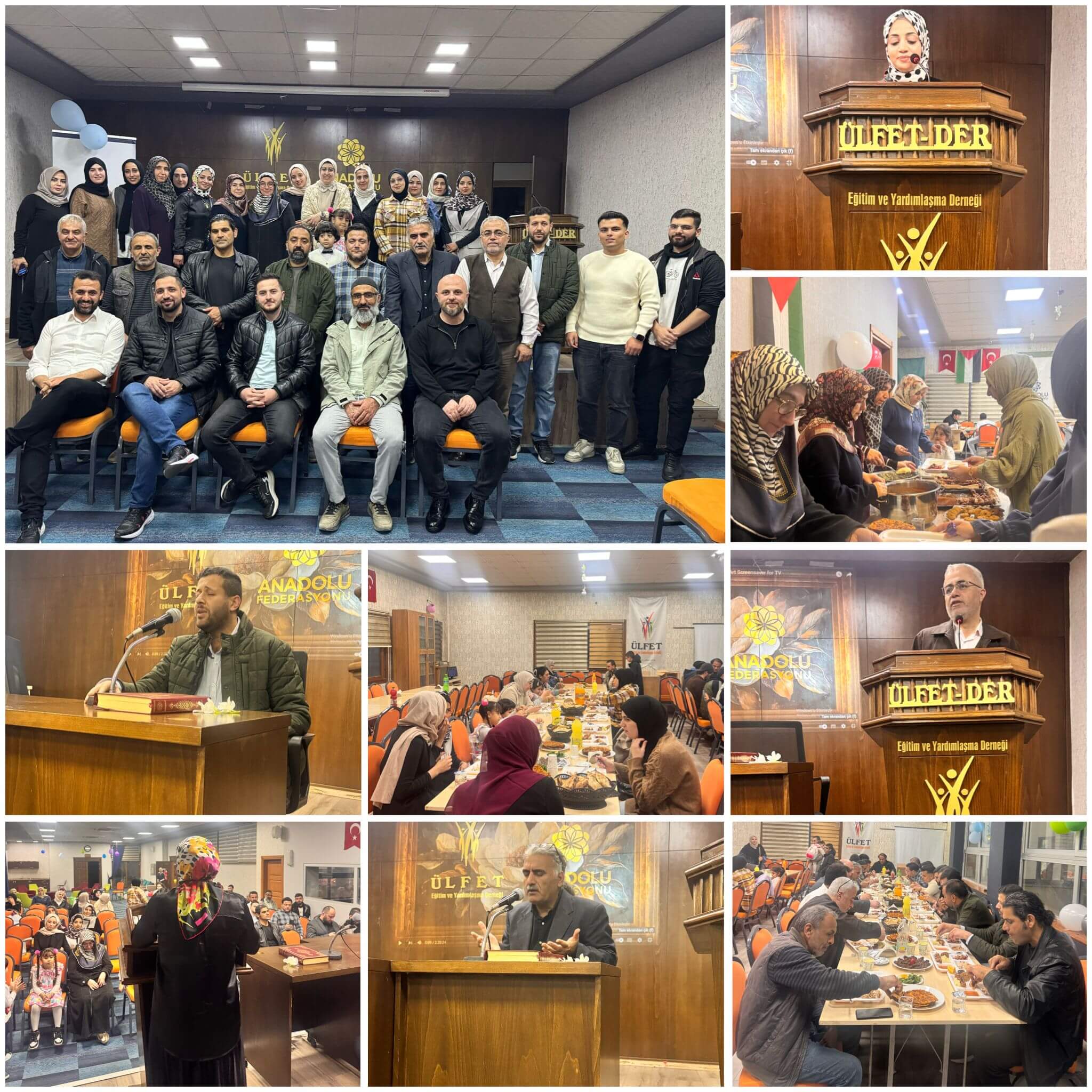 Ülfet-Der ve Barış Radyo'dan Filistinli Öğrencilerle Yönelik İftar Programı