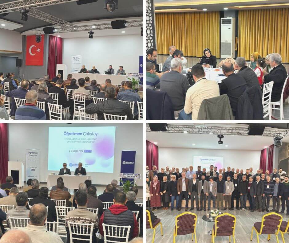 ANADOLU FEDERASYONU  MERSİN ÖĞRETMEN ÇALIŞTAYI  “Nitelikli Eğitim, Yetkin Öğretmen için Söyleyecek Sözümüz Var”
