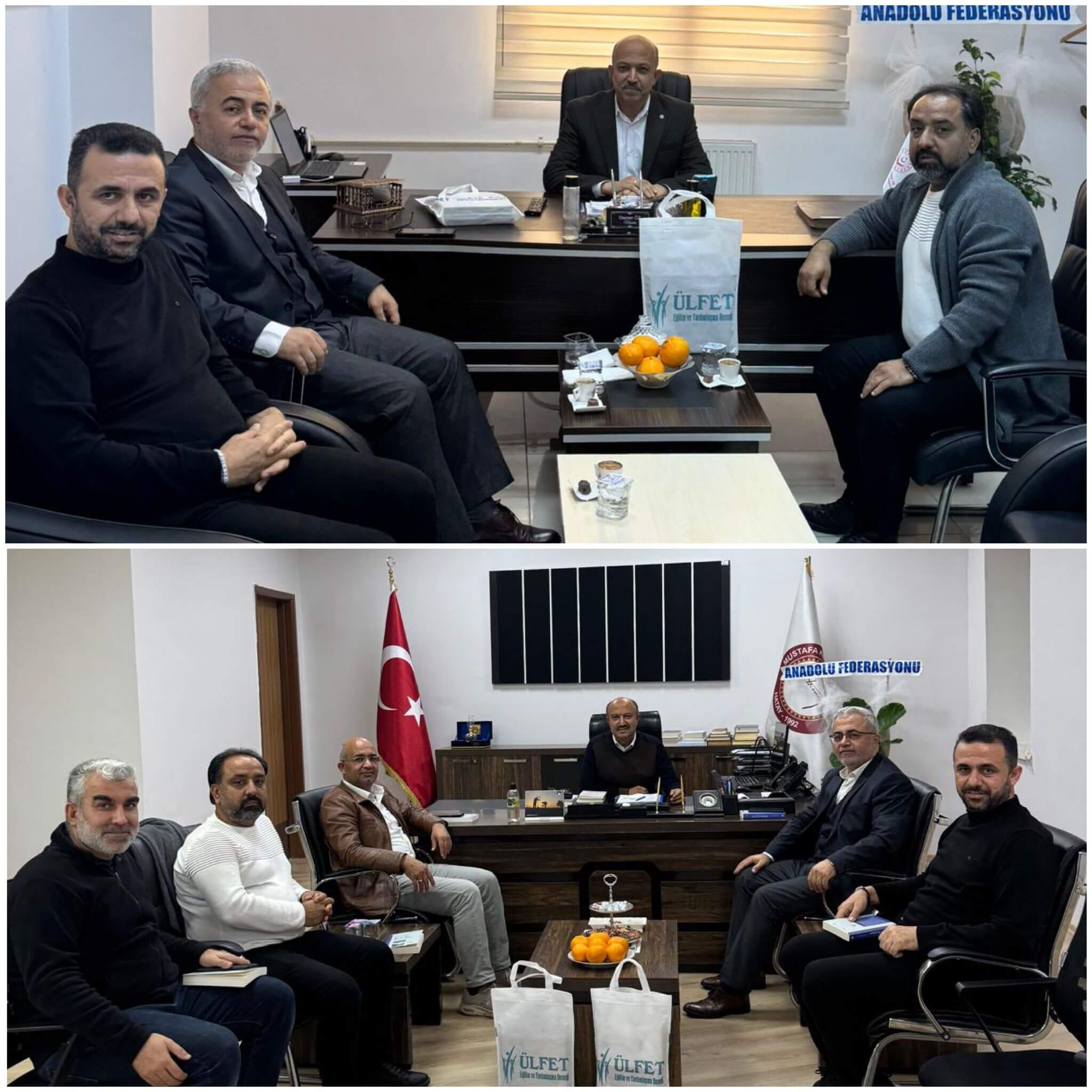 Hatay Dörtyol Aile Sosyal Hizmetler Müdürü olarak atanan Osman ÖZ'e ziyaret.