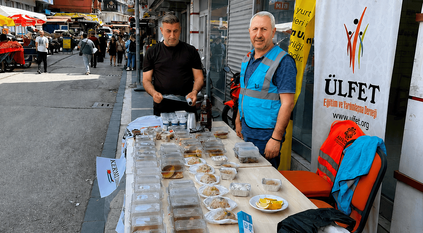 Ülfet Derneği'nden Filistin'e Destek İçin Hayır Çarşısı