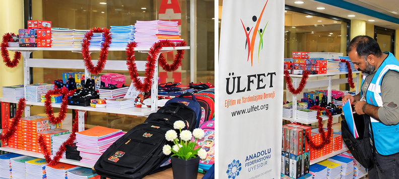Ülfet Derneği’nden Öğrencilere Anlamlı Eğitim Desteği